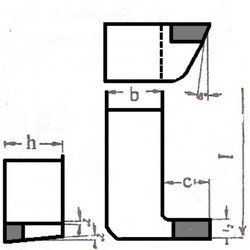 Style 156 Crancked Internal Recessing Tools