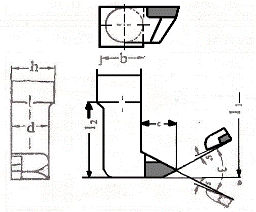 Style 166 Internal Threading Tools (55&60 Degree)