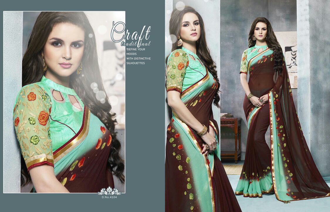 Designer Wear Printed Saree