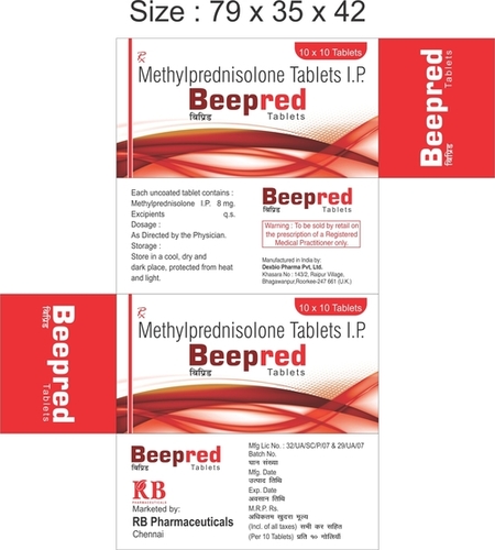 BEEPRED 8 MG TABLETS