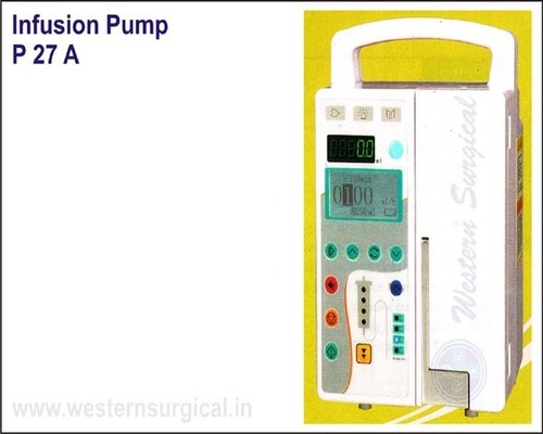 Infusion Pump - 140mm x 157mm x 220mm, 1.8kg | HD LCD Display, Multi-Mode Operation, Dynamic Work Status, Automated Alarm System