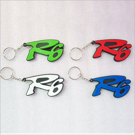 R6-3D Motorcycle Rubber Keychain for Yamaha