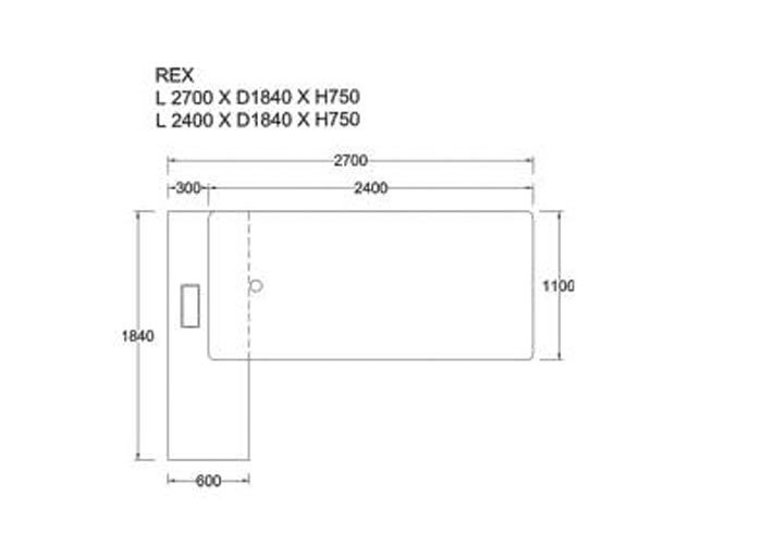 Machine Made Modern Director Table