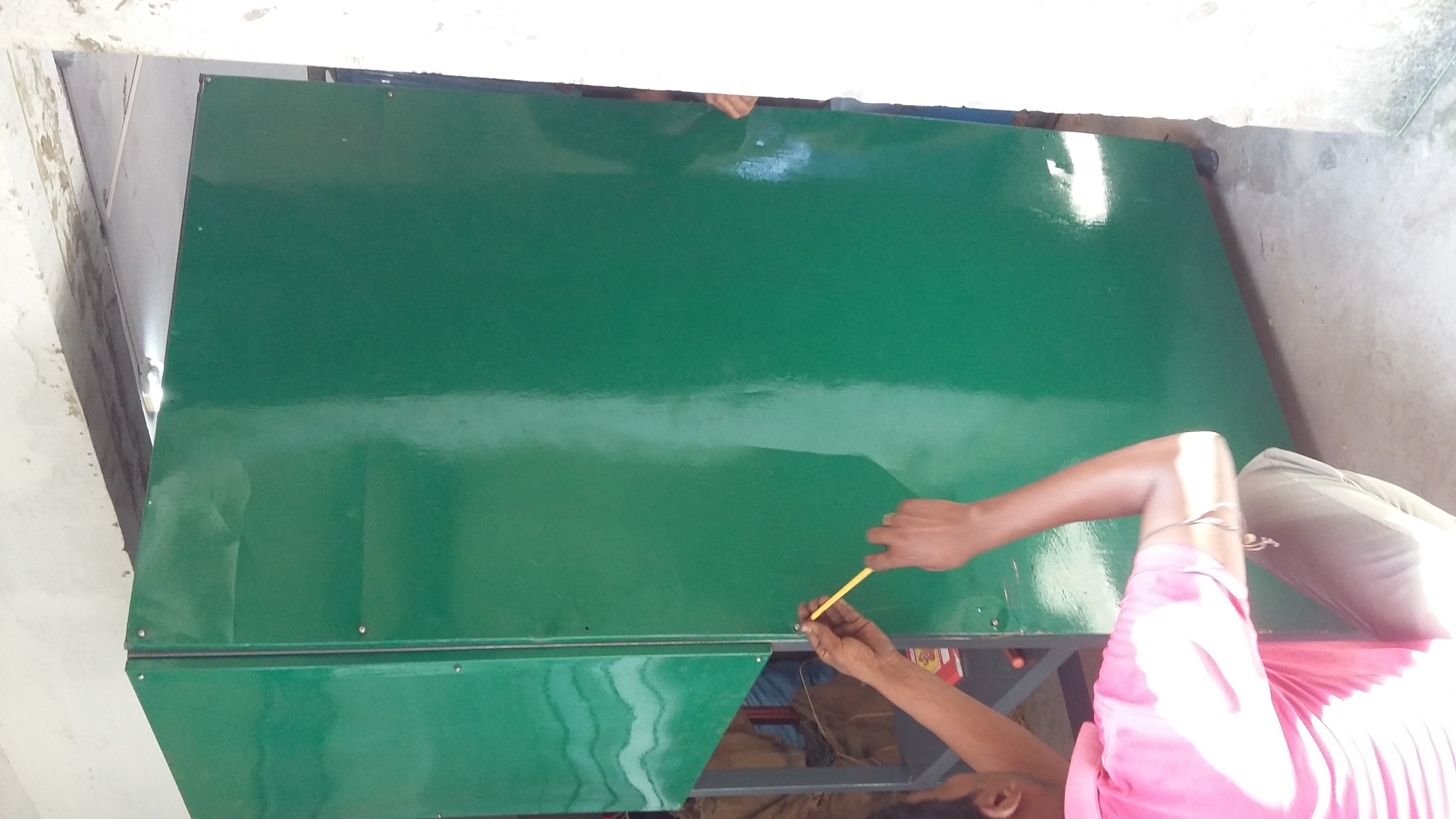 Semiautomatic Double Dye Paper Plate Making Machine