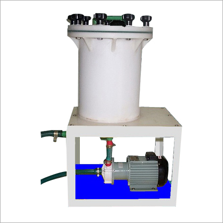 Electroplating Chemical Filter - PP Material, Flow Rates 10-50 LPM, White Color | High Corrosion Resistance, Designed for Micro Impurity Removal