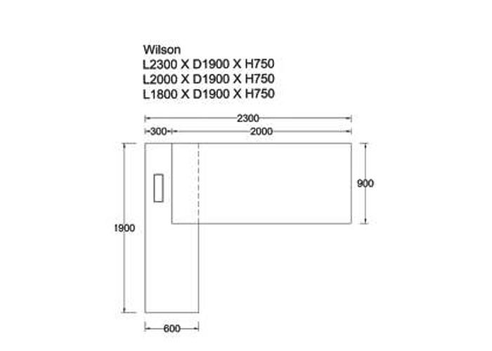 Machine Made Modern Director Table