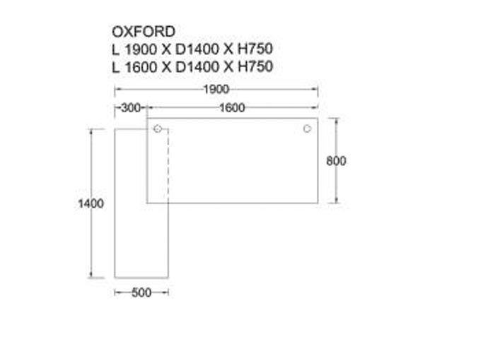Machine Made Modern Executive Table