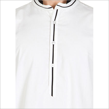 White Cotton Kurta