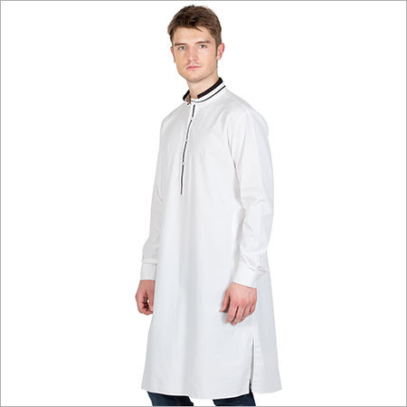 White Cotton Kurta