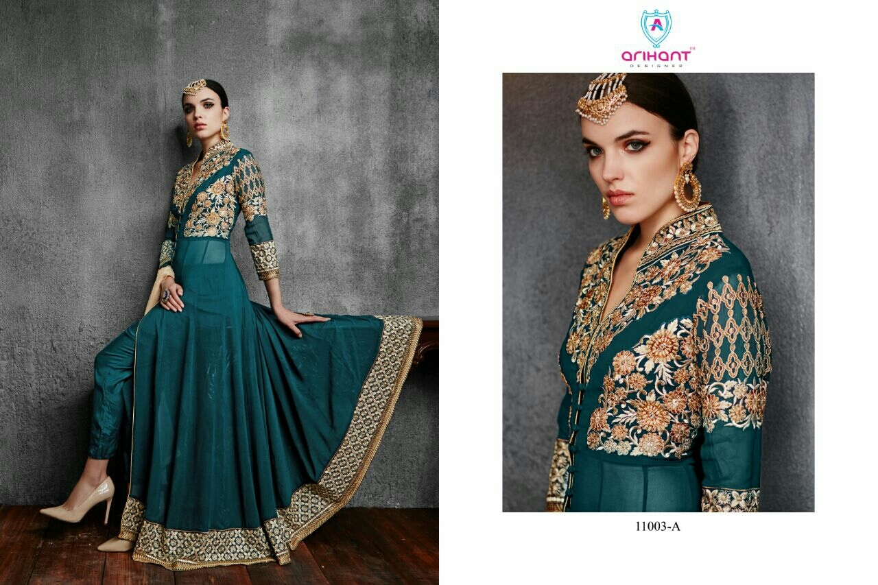 Hamim Nxmoq - Silk 8-piece Set, Blue | Handcrafted Embroidery, Elegant Design, Perfect Fit
