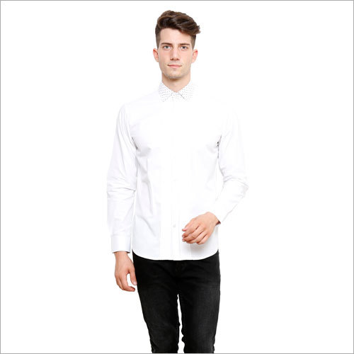 साटन सफेद शर्ट्स