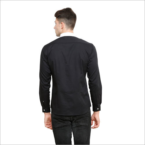Black Stylish Cotton Shirts