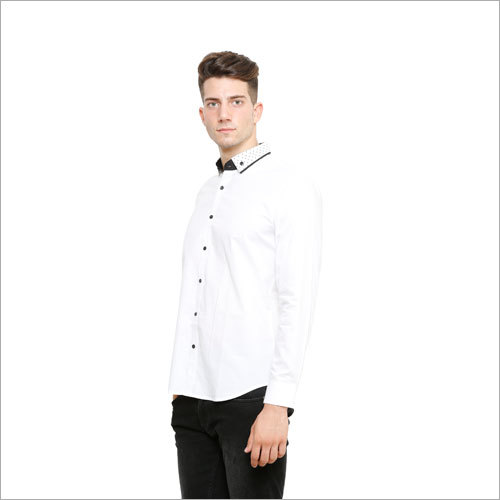 White Designer Collar Shirts