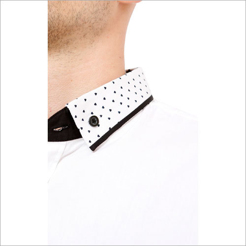 White Designer Collar Shirts