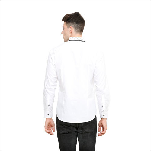 White Designer Collar Shirts