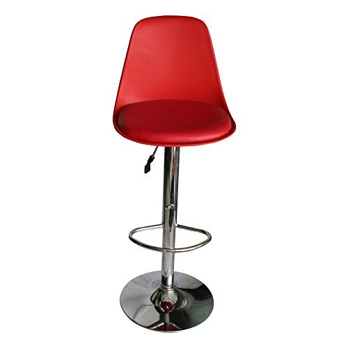 Glossy Bar Chair Red Colour