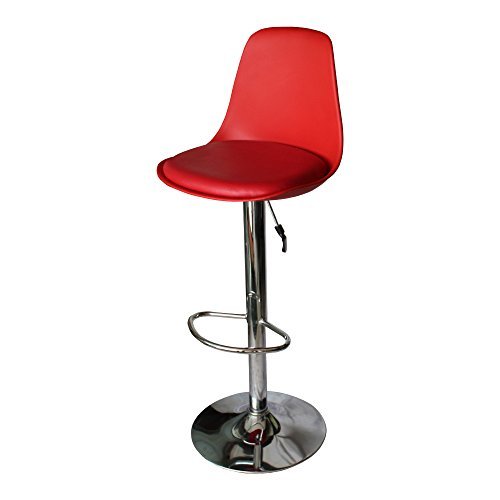 Glossy Bar Chair Red Colour
