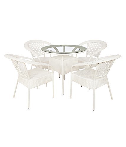 Outdoor Set White No Assembly Required