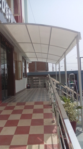 Car Parking Shed Roof Material: Metal Sheet