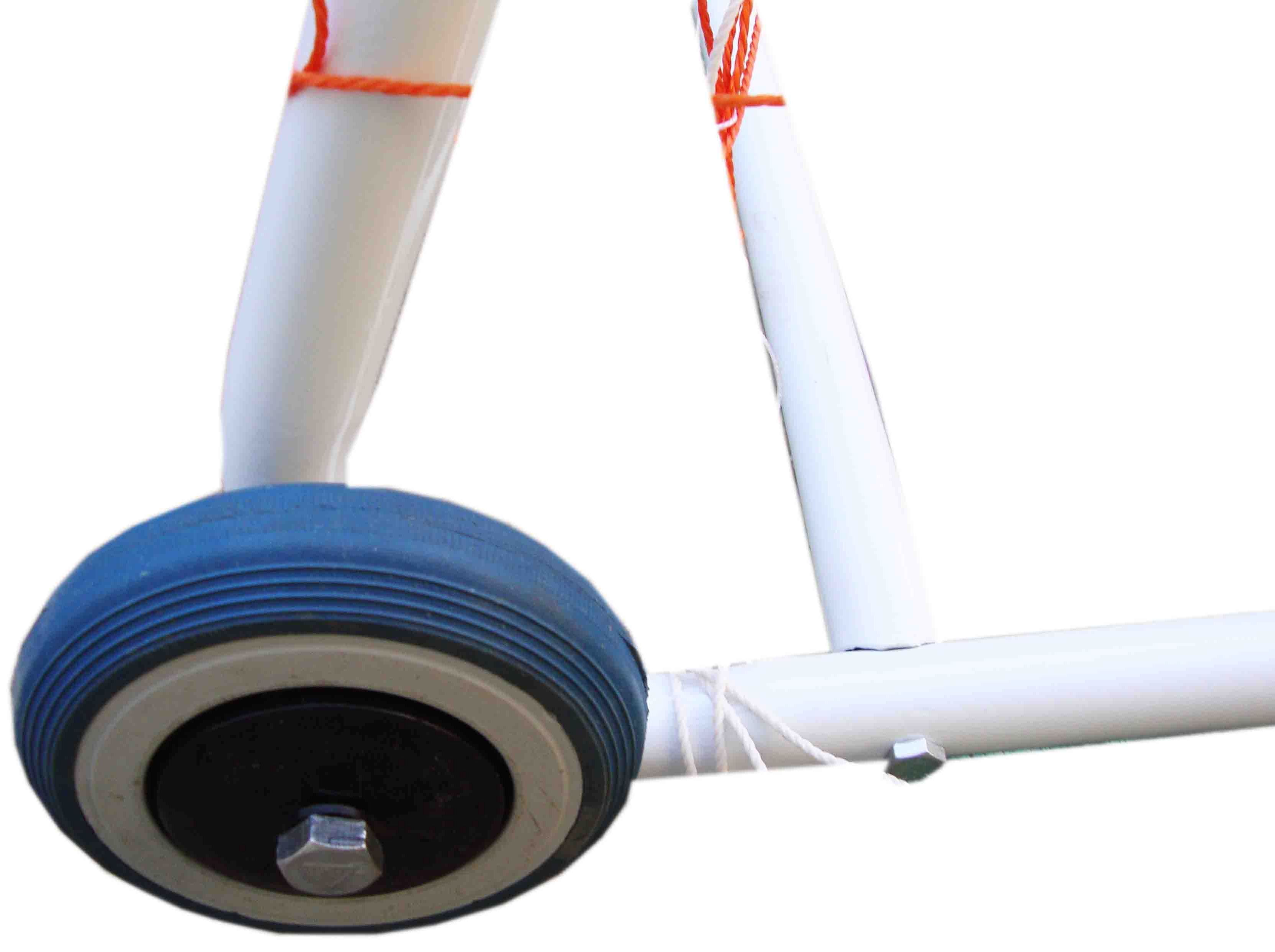 Aluminium 7 A Side Football Goal Post