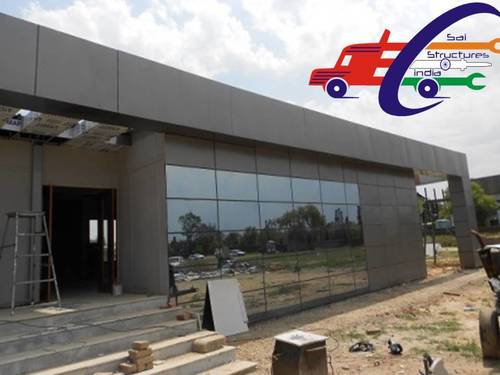Portable Office - Fiber Silica & Particle Board, 200'x150' | Prefabricated, Modular, Durable, Cost-effective, Quick Installation, Easy Maintenance