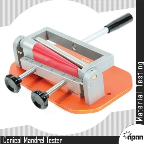 Conical Mandrel Bend Tester - High-Strength Aluminum Alloy, Compact Design for Precision Testing