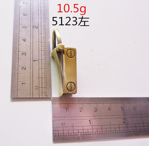 हैंडबैग एंटीक ब्रास के लिए कस्टम मेड हार्डवेयर