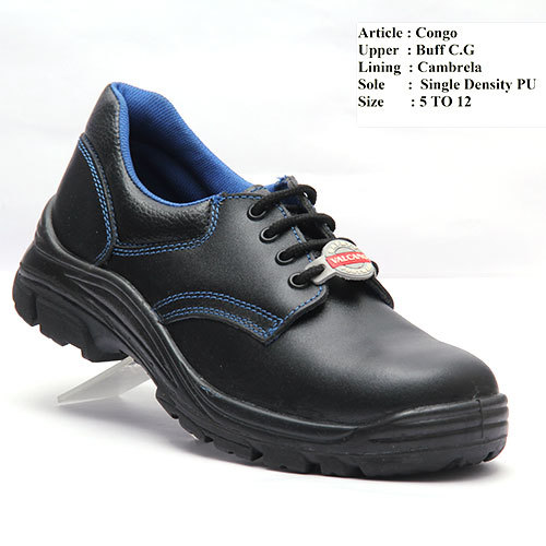 पुरुषों के चमड़े के सुरक्षा जूते