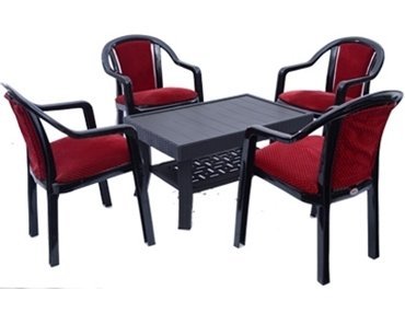 Outdoor Set Red/black No Assembly Required
