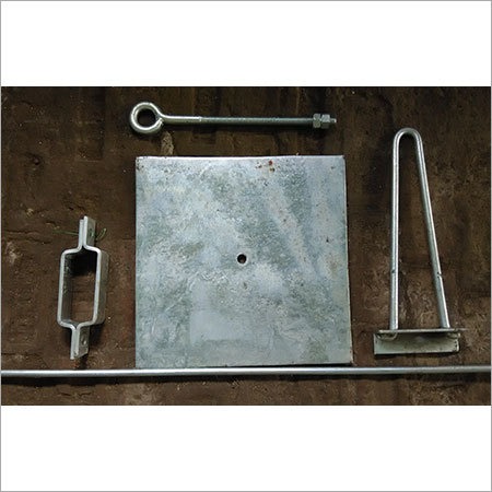 HT Stay Set - GI Material, 10-50 mm Thickness | Silver Color, Corrosion Resistant, Durable Design, Easy Installation, Sturdy Performance