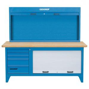 Workbench With Tools Cabinet Handle Material: Steel