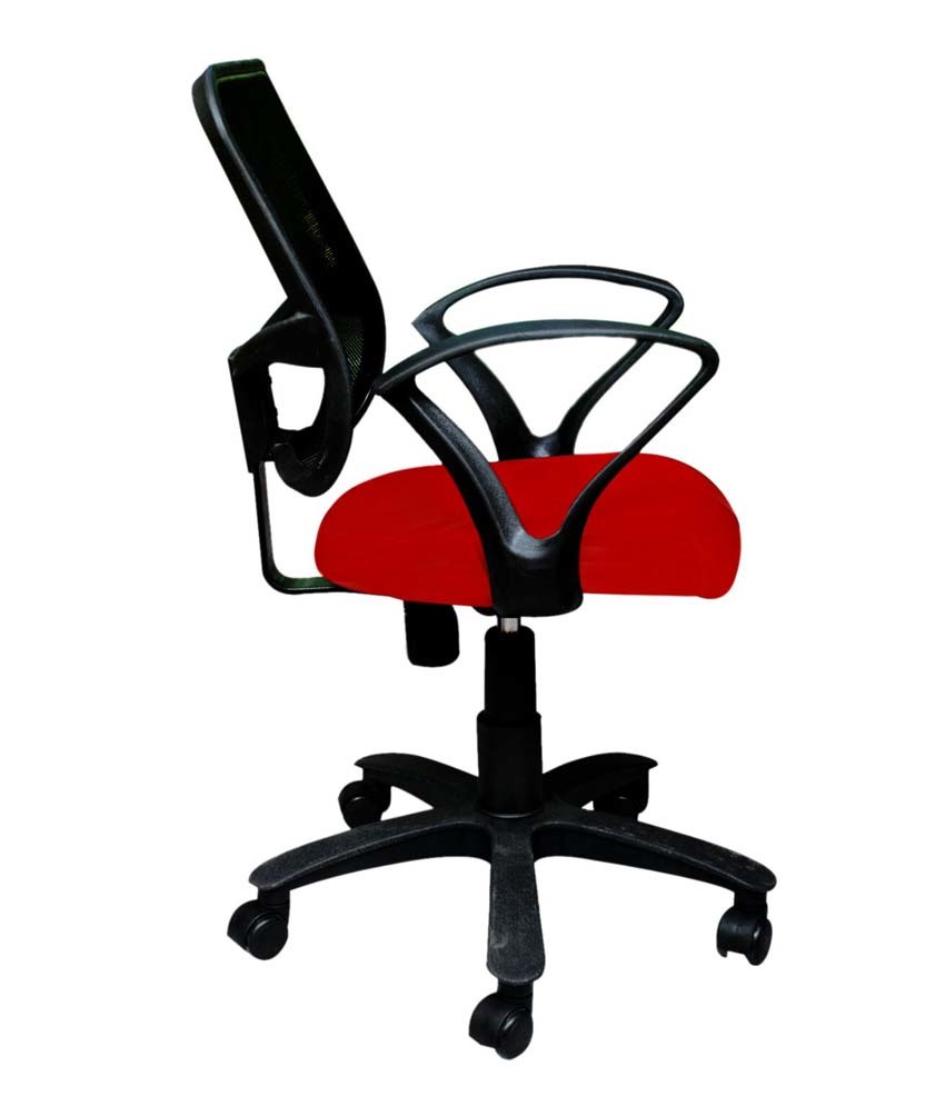 Machine Made Computer Chair Red