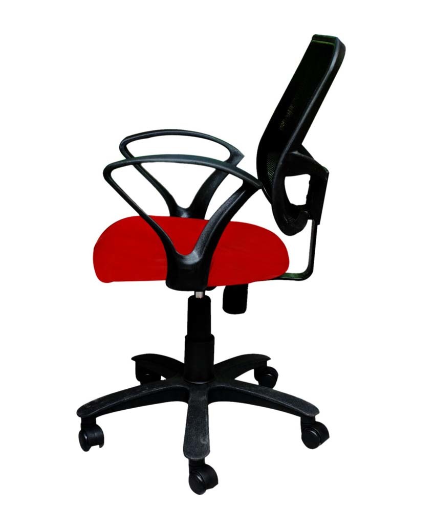 Machine Made Computer Chair Red