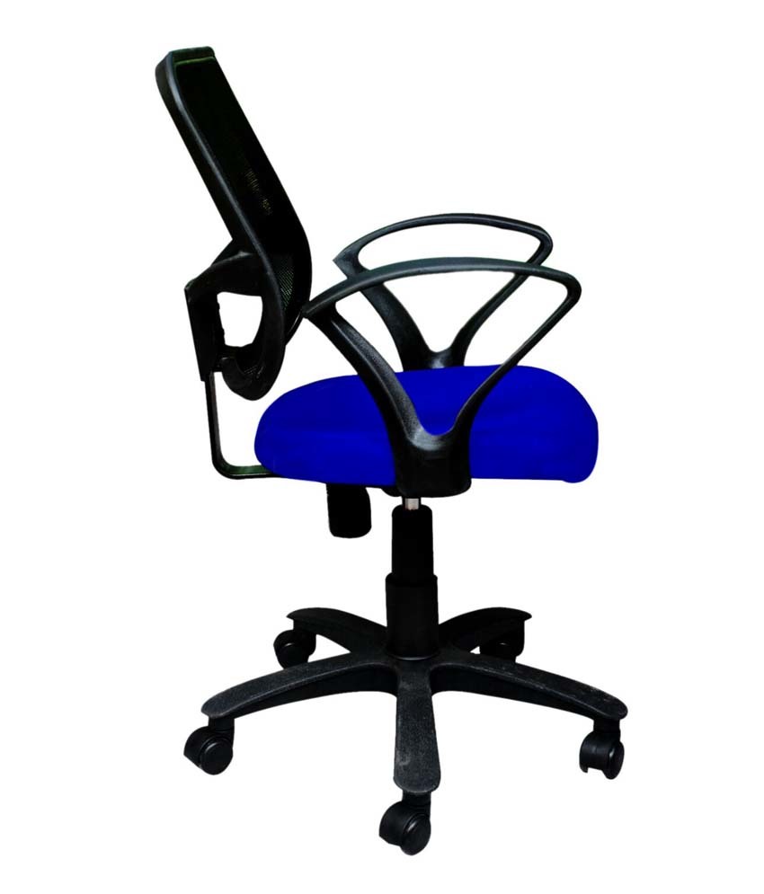 Machine Made Computer Chair Blue