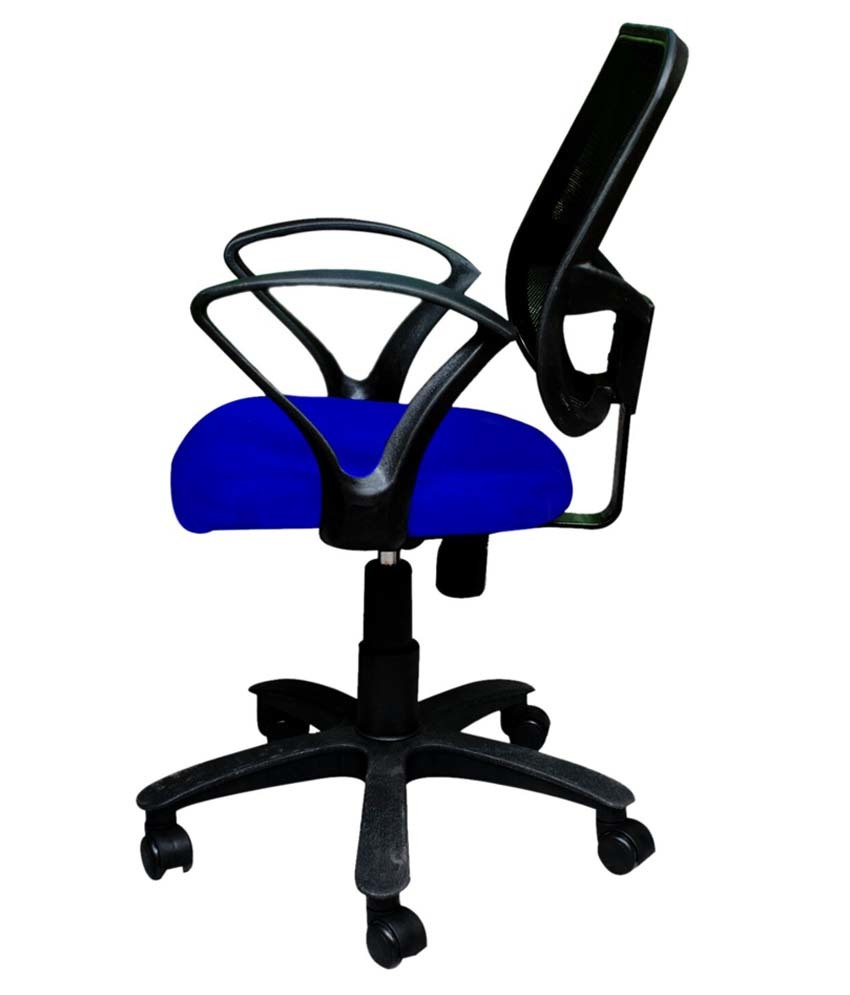 Machine Made Computer Chair Blue