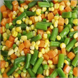 जमी हुई ऑर्गेनिक खाद्य सामग्री