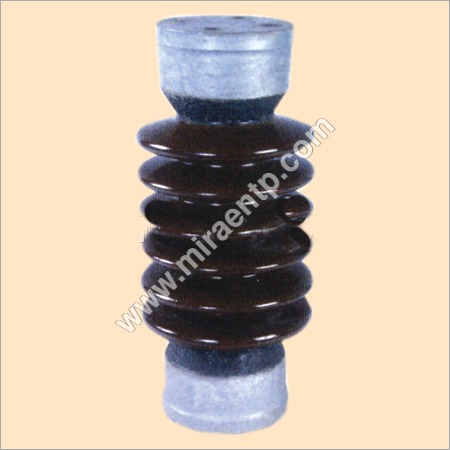 D.E.R Drive Insulator for ESP - Porcelain Material, Round Shape, 10-20mm Thickness, Brown Color, 110-440 Volt Voltage | Includes Binding Posts with Metal or Plastic Covered Screws