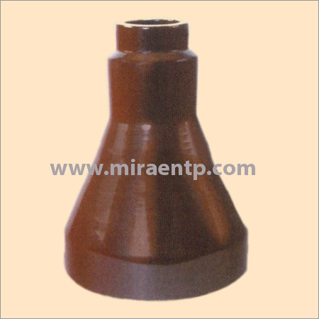 Funnel Insulator for ESP - Porcelain, 10-20mm Thickness, Brown Color | Round Shape, Voltage Range 110-440 Volt
