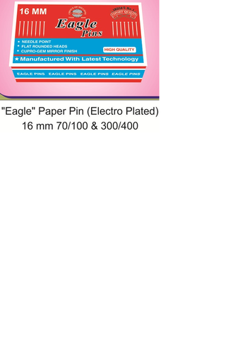 Eagle 16mm paper Pin