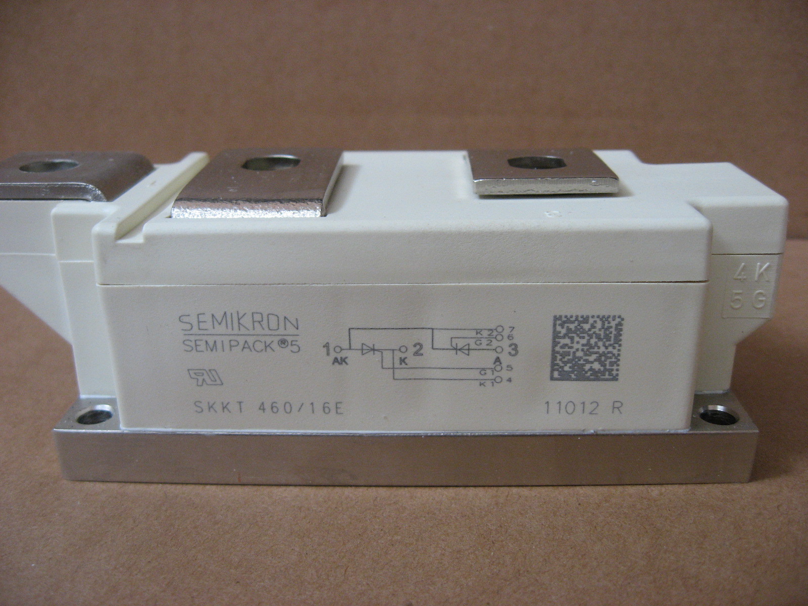White Semikron Thyristor Module Skkd26/16