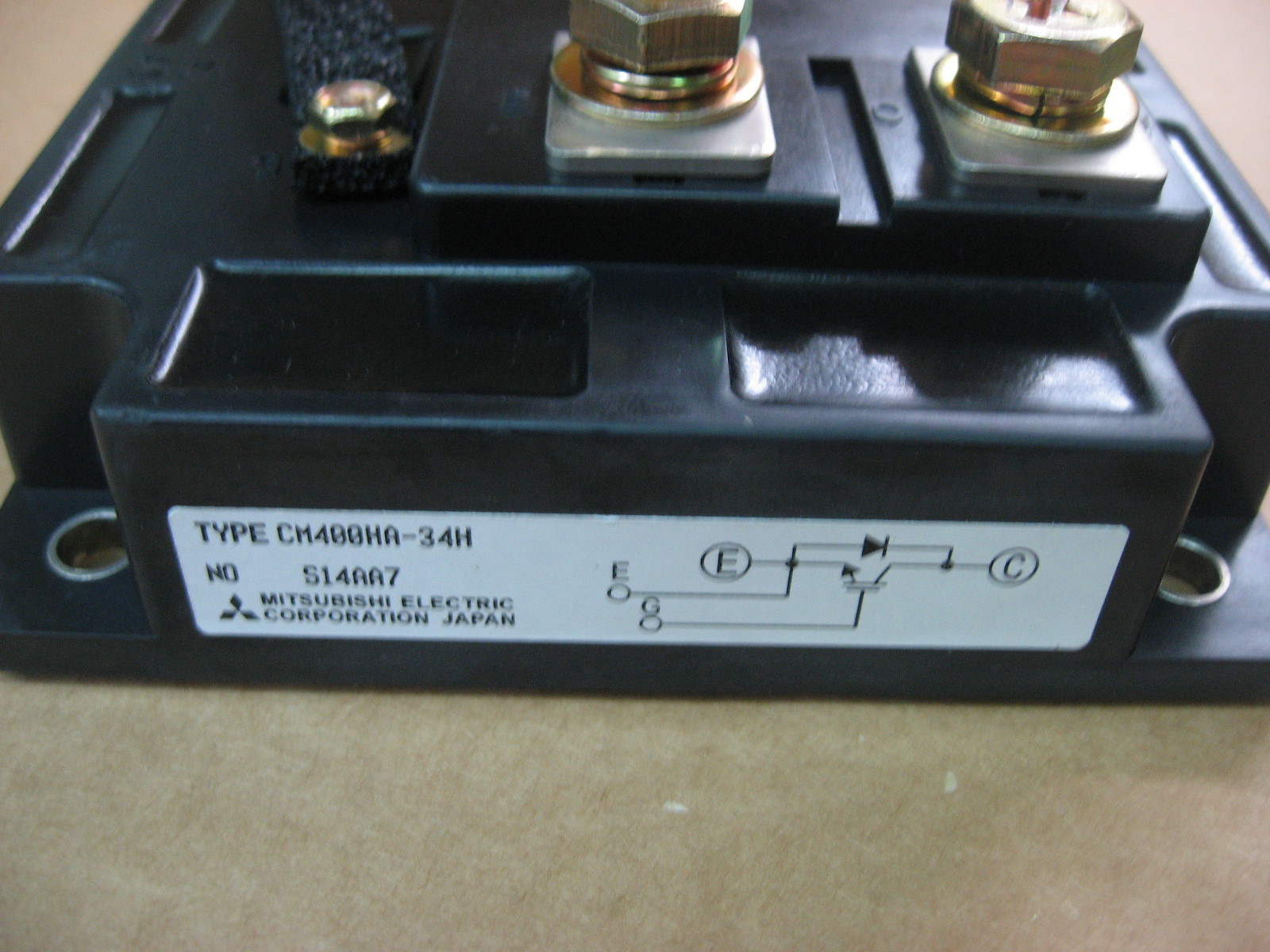 Black Igbt Mitsubishi Module Cm400dy1-12e