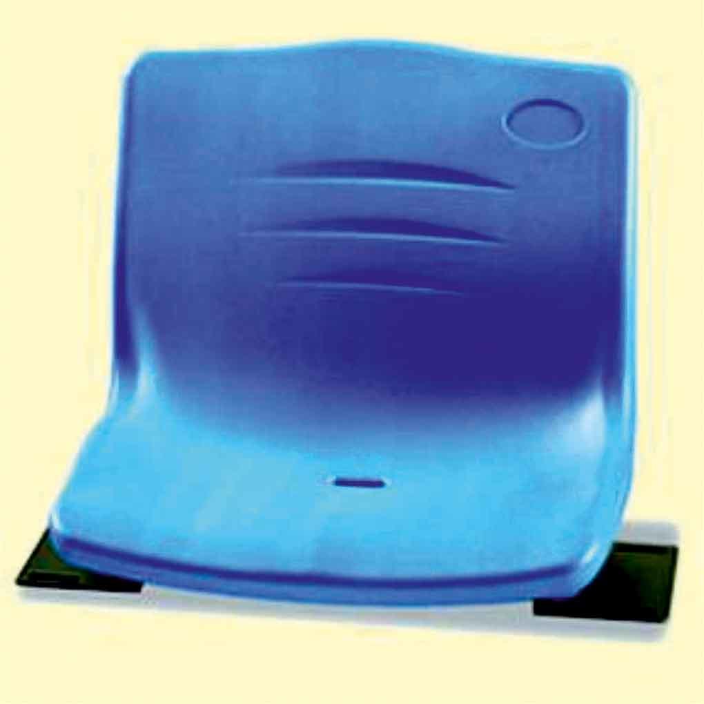Blow Moulded Bucket Type Stadium Seat With Structu