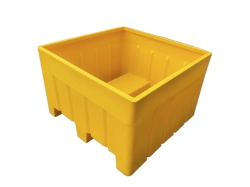 Storage Pallet Container - Color: Yellow