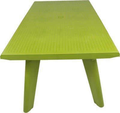 Machine Made Dining Table Beautiful Green Foldable