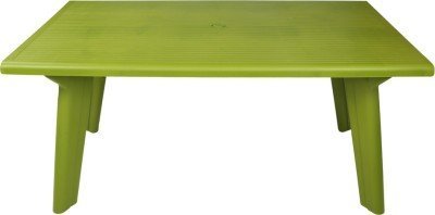 Machine Made Dining Table Beautiful Green Foldable