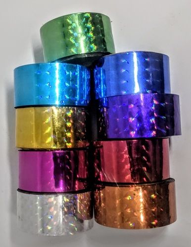 10 Color 3d Holographic Hula Hoop Tapes