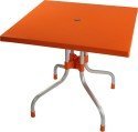 Machine Made Cafe Table In White