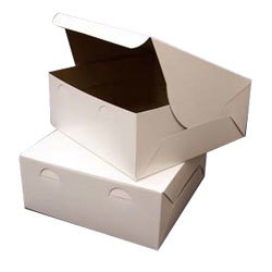 सादा केक बॉक्स