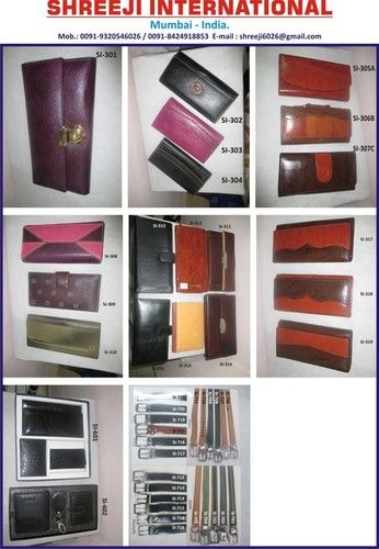 Leather Ladies Wallets