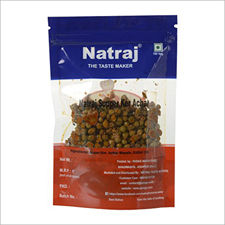 Ker Achar - Plastic Film 15x10 Cm, Red | Exotic Taste, Strong Flavor, Rich Aroma, Stand-up Pouch